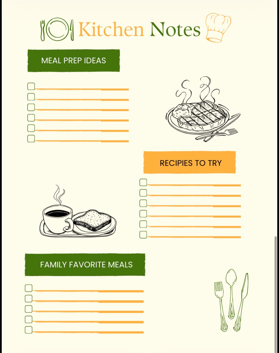 Simple Grocery Planner For Busy Families